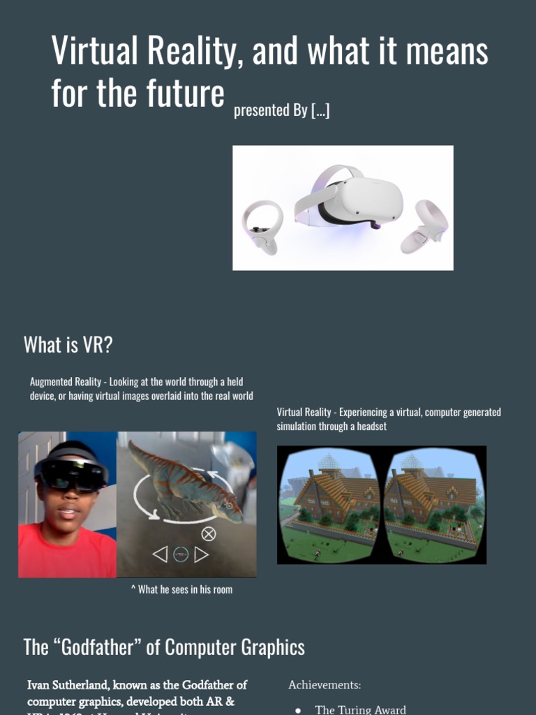 Virtual Reality: Future Insights and Uses | PDF | Virtual Reality ...