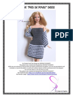 Barbie Pied de Poule Pattern