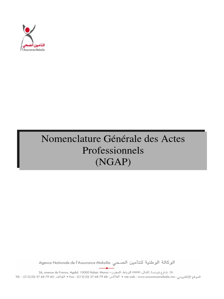 Nomenclature Générale des Actes Médicaux | PDF | Dentiste | Médecin