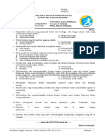 Soal PTS-2 Kelas 5 (2022-2023) - Tema 7. Peristiwa Dalam Kehidupan (PPKN, Bahasa Indonesia)