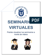 Seminarios Virtuales - Julio