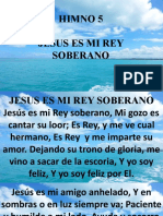 5) - Jesus Es Mi Rey Soberano