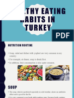 Healthy Eating Habits in Turkey