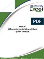 Manuel de Excel