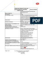 TCL Ficha Técnica Del Producto Tc-363 (1216) Válvula para Instalaciones Domiciliarias (Maneral de Lujo) Revisión: 2019-09-23