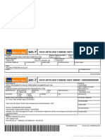 Recibo de pagamento com detalhes do boleto bancário