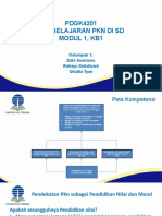 Pembelajaran PKN Di SD Modul 2 KB1