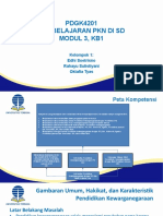 Pembelajaran PKN Di SD Modul 3 KB1