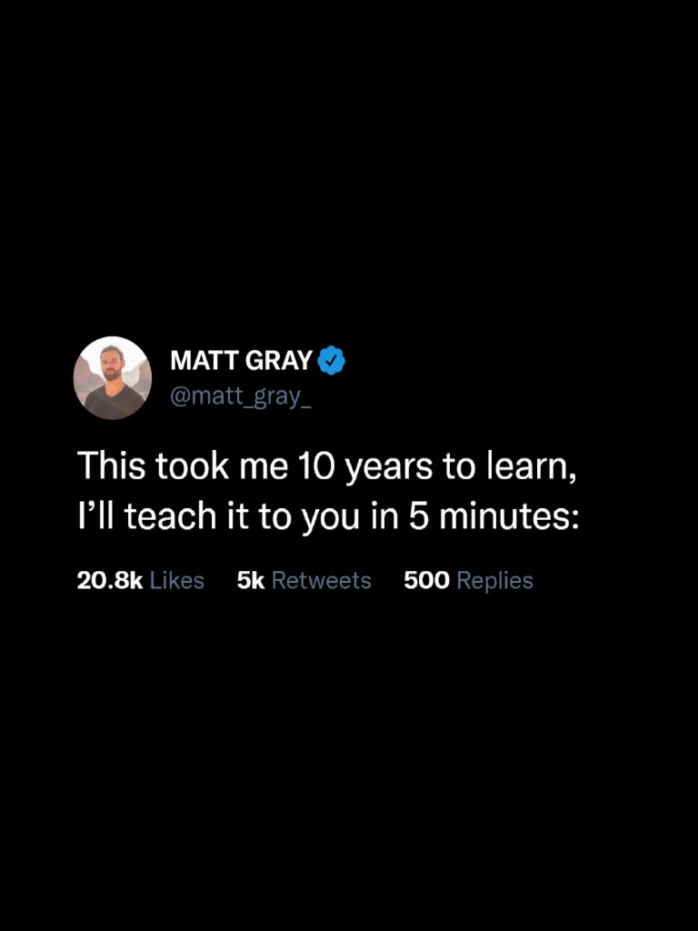 This Took Me 10 Years To Learn I'll Teach It To You in 5 Minutes | PDF