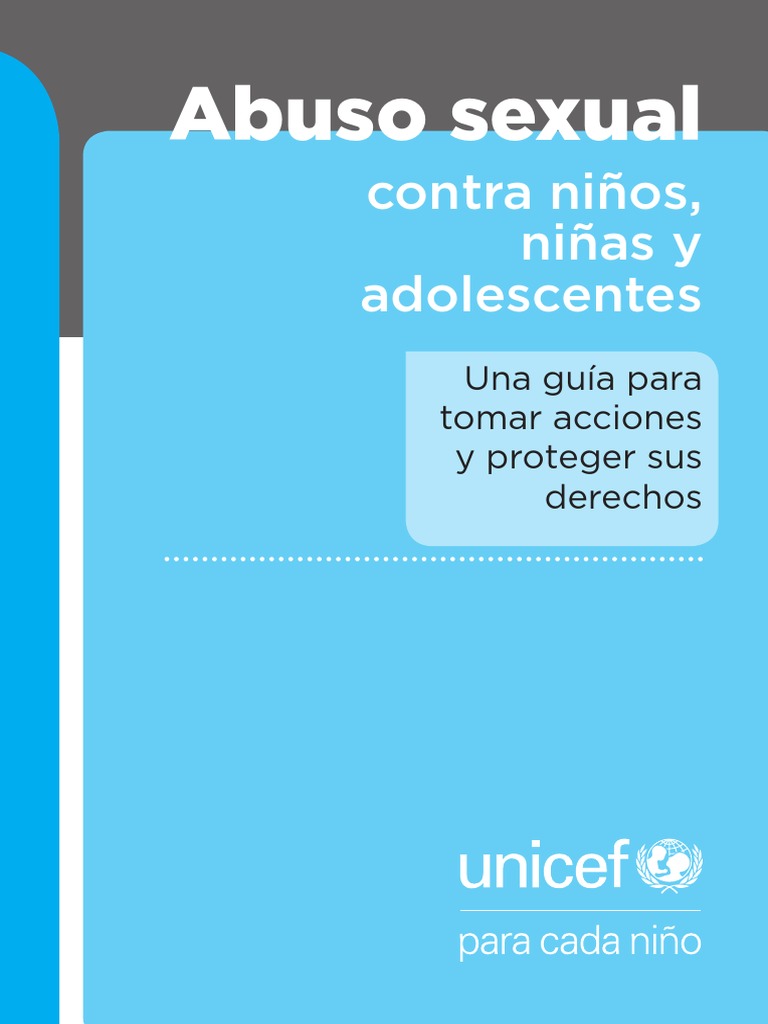 Guía sobre abuso sexual infantil | PDF | Abuso sexual | Abuso Sexual ...