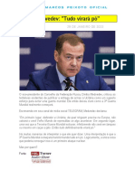 Medvedev - TUDO IRÁ VIRAR PÓ