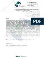 Características Da Pesquisa Científica Baseada No Método Misto Um Estudo Com Enfoque em Contabilidade Gerencial