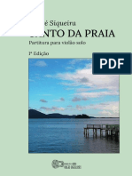 Partitura Canto da Praia - André Siqueira