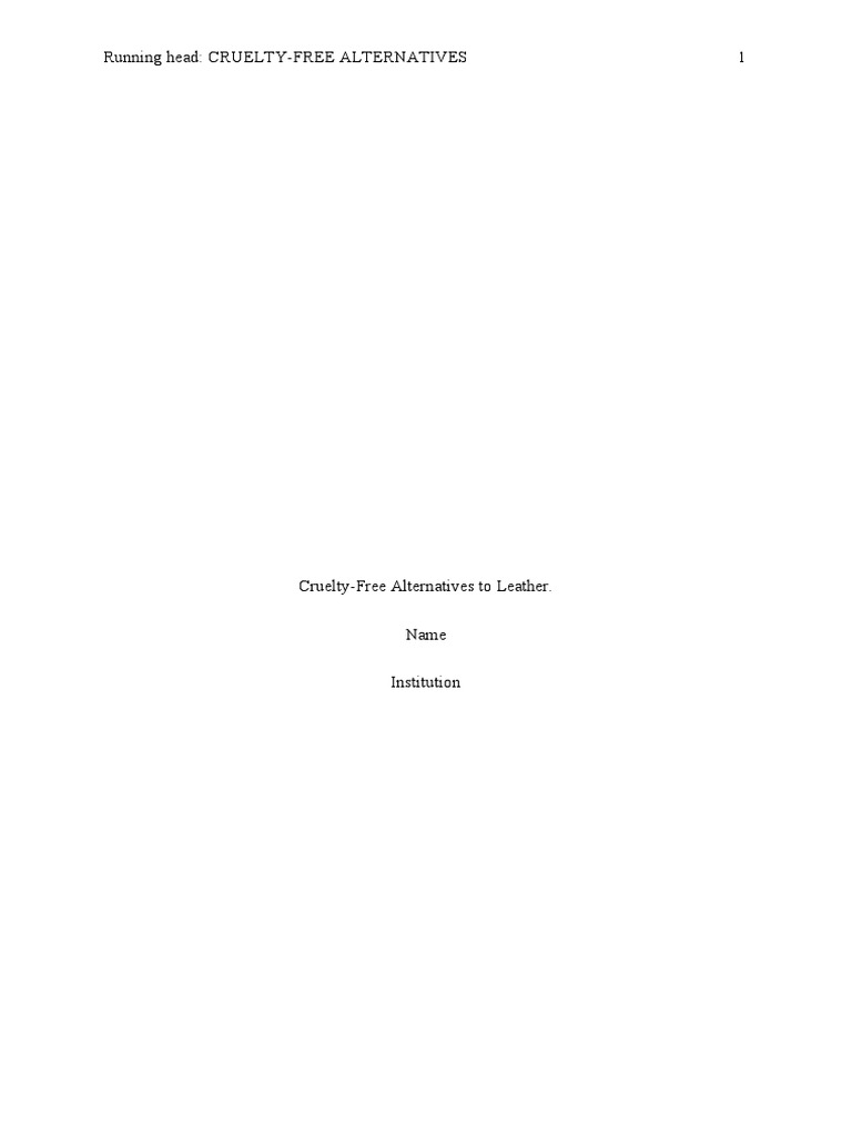 Curelty free alternatives to leather download free pdf leather
