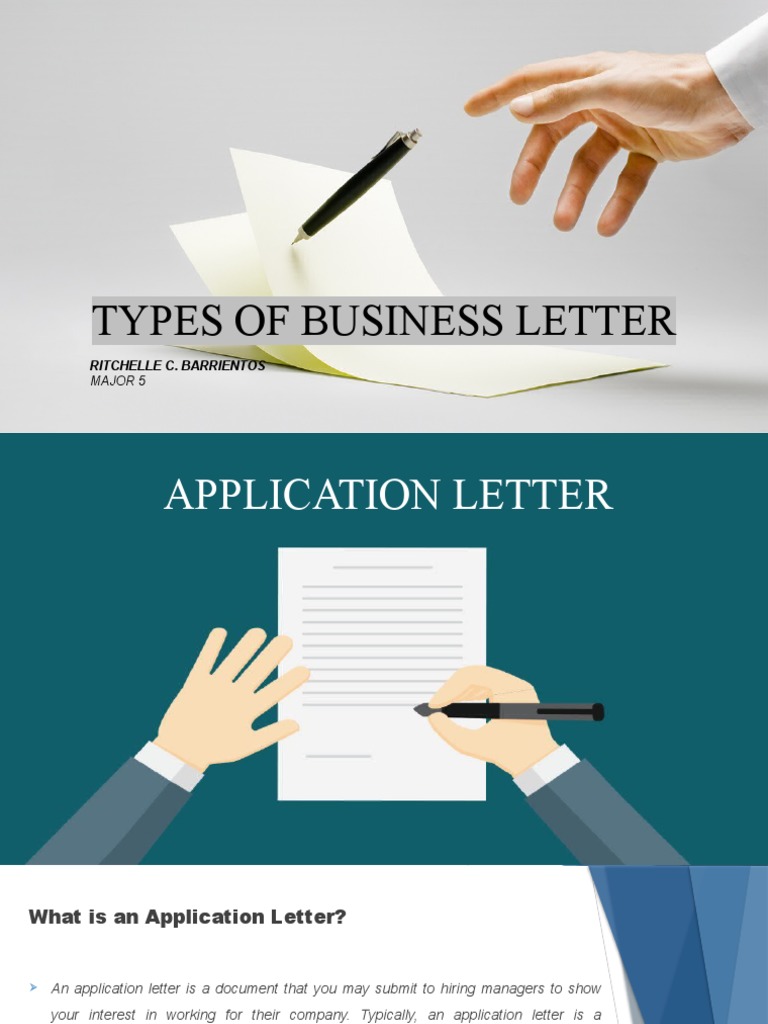 Types Of Business Letters Pdf