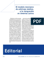 articulo arbitraje medico