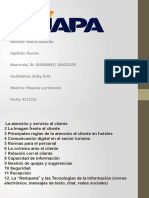 Tarea Viii Etiqueta y Protocolo