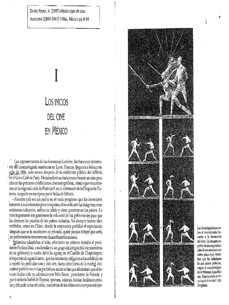 Aurelio de Los Reyes Los Inicios Del Cine Mexicano PDF