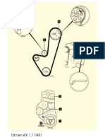 Distribucion Citroen AX 1.1 1991