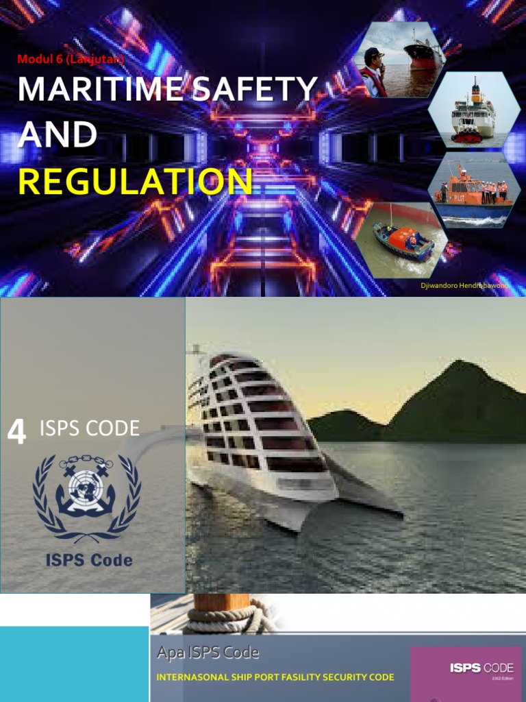 Modul 6 Maritime Saftety ISPS Code | PDF | Teknologi & Rekayasa