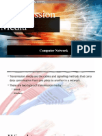 Computer Network Transmission Media
