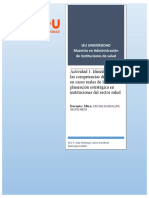 Actividad 1. Identificando Las Competencias Directivas en Casos Reales de La Planeación Estratégica en Instituciones Del Sector Salud