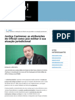 Justica Castrense - As Atribuicoes Do Oficial Como Juiz Militar e Sua Atuacao Jurisdicional - Revista Sentido
