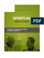 Spiritual Mentoring Sample