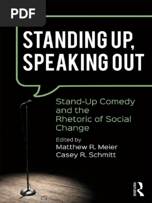 Standing Up, Speaking Out | PDF | Stand Up Comedy | Rhetoric
