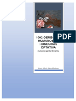 1002-DERECHOS Humanos en Honduras Optativa: Mutilación Genital Femenina