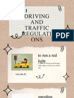 Driving and Traffic Regulations