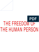 1 Freedom of The Human Person.0