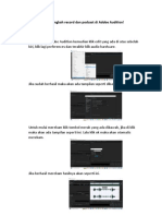 Langkah Langkah Record Dan Podcast Di Adobe Audition