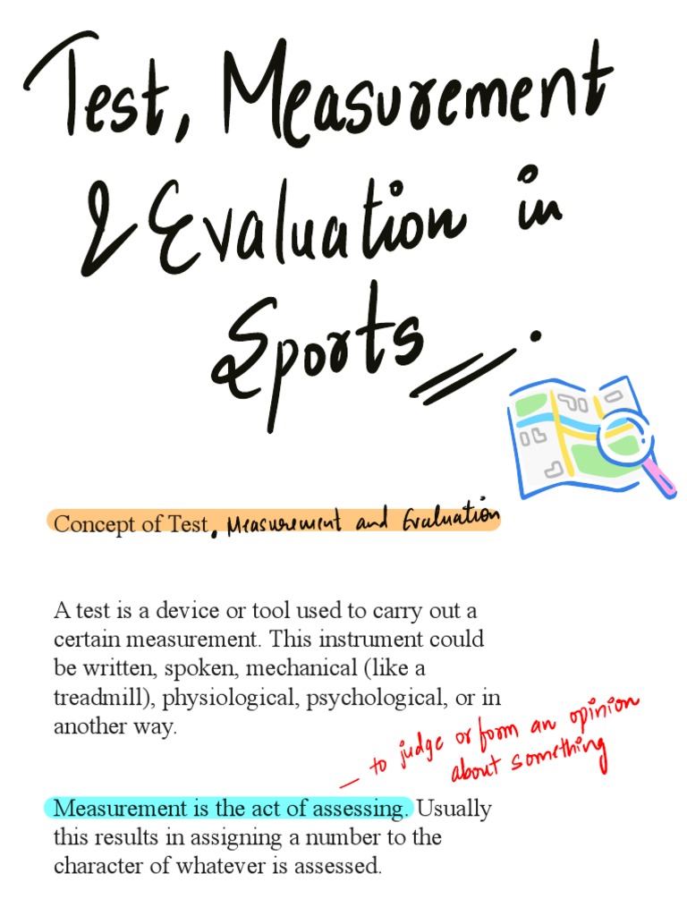 DEFINE TEST MEASUREMENT AND EVALUATION visual data 6