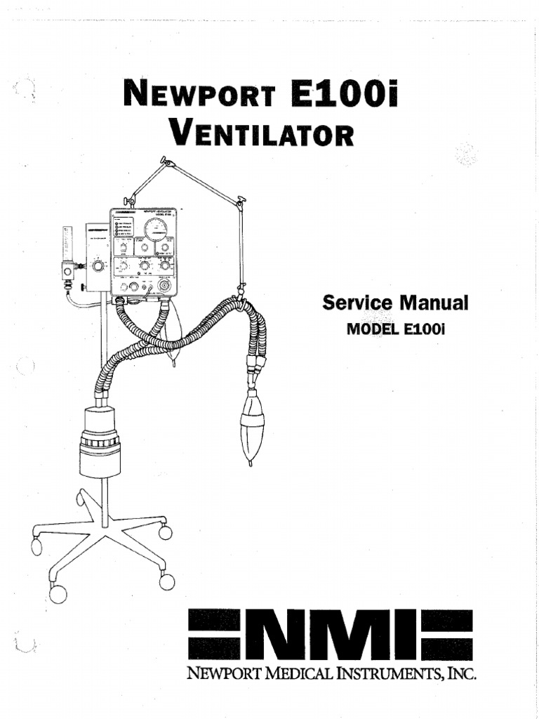 Newport e100i service manual pdf respiration pulmonology