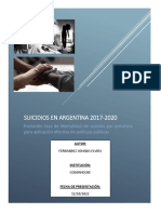 Suicidios Argentina 2017-2020 Proyecto Final