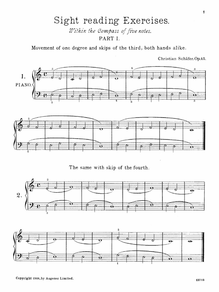 Schäfer Sight R. Exercises 146 PDF