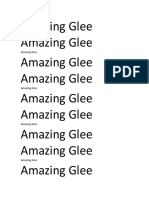 Amazing Glee