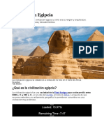 Civilización Egipcia: Religión, Arquitectura y Descubrimientos