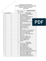 Anggaran Bantara Revisi 2023-2