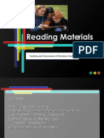 L3 Choosing Reading Materials