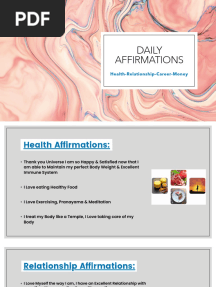 Daily Affirmations On HRCM