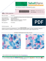 Informe de Resultados de Papanicolaou