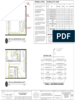 General Notes: Schedule of Loads: Grd. Flr. Lighting Switch Layout