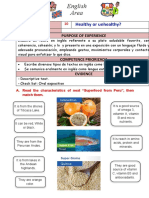 Worksheet 10-Healthy or Unhealthy