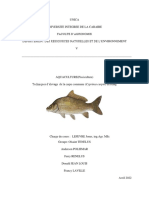 Aquaculture Carpe Commune Devoir