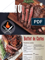 Buffet de Cortes, Tacos y Asado Tradicional Menú