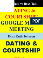 Dcns Ruth Johnson Girl Talk Vs Boys Talk Dating & Courtship Meeting