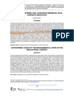 15 Pgs. Tesis Doct - Vision Ontoepistemica Del Quehacer Gerencial en El Contexto Educativo