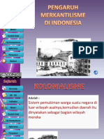 Pengaruh Merkantikisme Di Indonesia